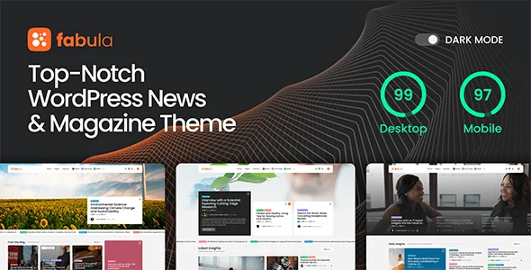Fabula v1.3 – News & Magazine WordPress Theme